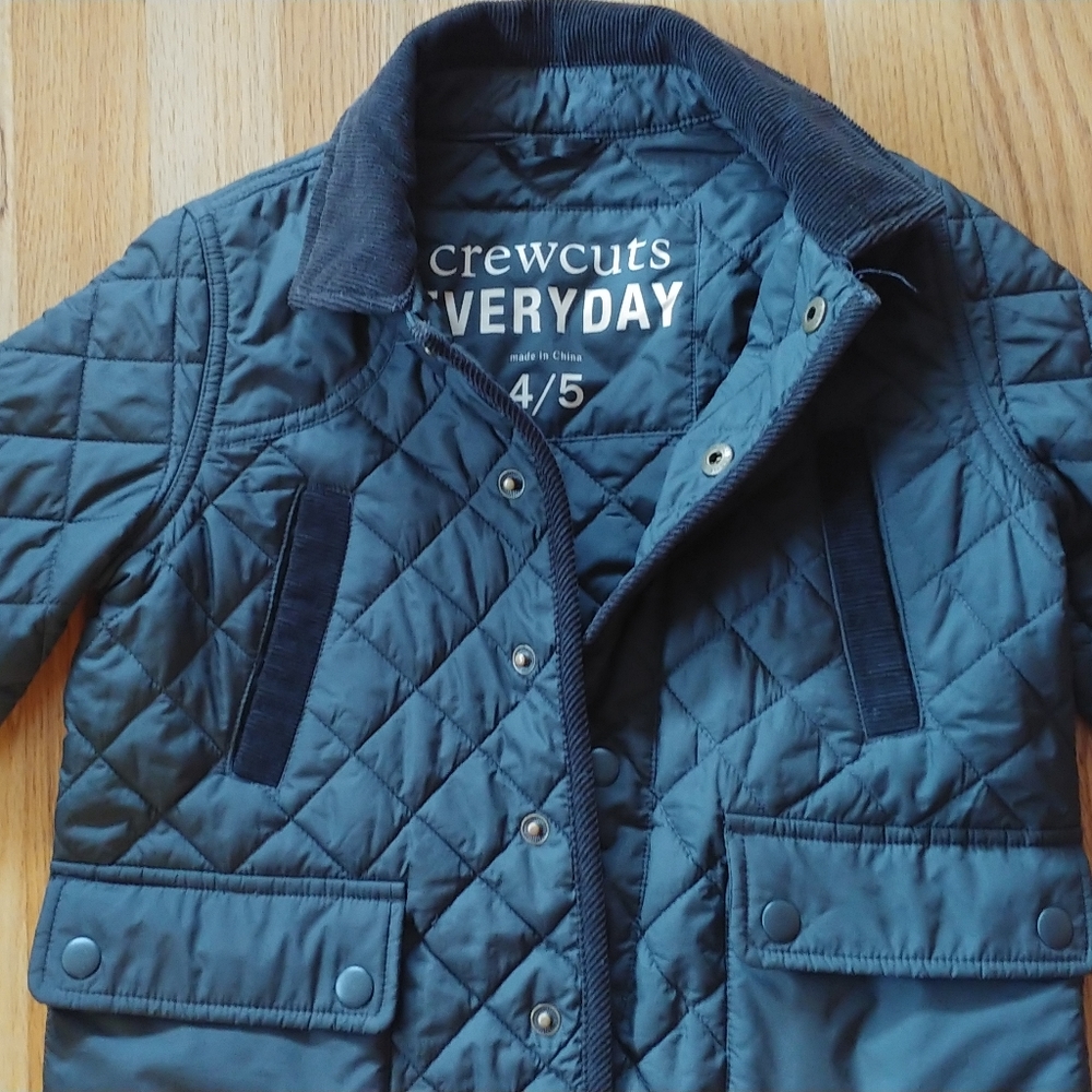 Crewcuts quilted barnyard jacket